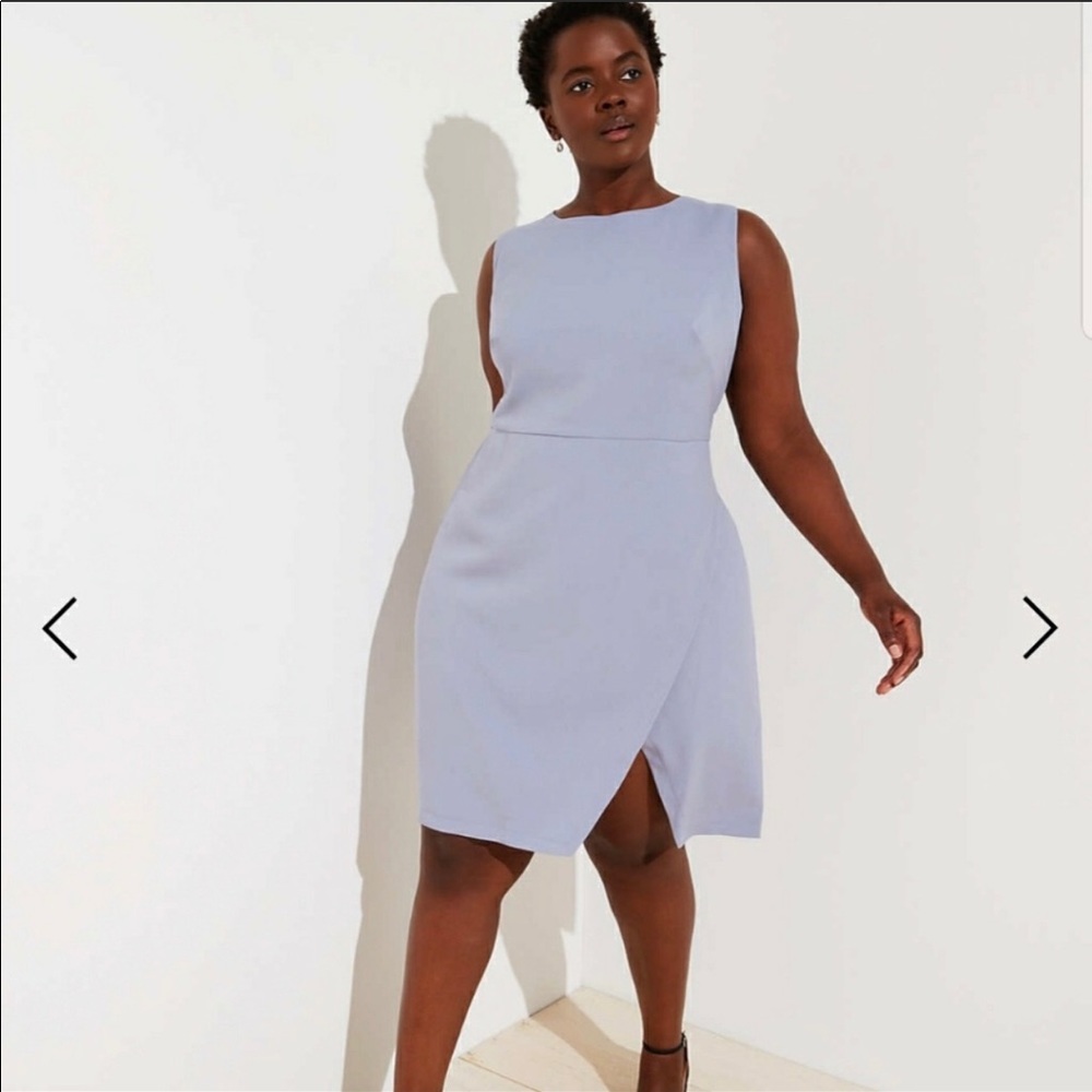 Lavender Wrap Skirt Dress NWT